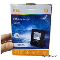 ราคา ล้างสต็อค!!! #led flood light #โคมสปอร์ตไลท์ Led10w เเสงขาว ยี่ห้อ FSL (19826853400)