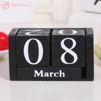 ราคา [ปลาค็อด] ปฏิทินถาวรไม้, บล็อกนิรันดร์สไตล์อภิบาลอาคารบล็อกปฏิทิน, ปฏิทินถาวรย้อนยุคเดือนแสดงปฏิทิน เอ็มดีเอฟ ลูกบาศก์ เดสก (42280851974)