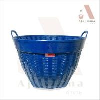 ราคา เข่งพลาสติก (จัดส่งคละสี) ตรางู เข่งสี เข่งผลไม้ หนา เหนียว ไม่แตกง่าย No.50-50/5 (21479794414)