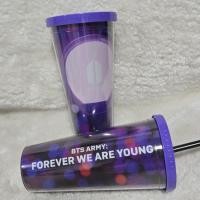 ราคา แก้วน้ำ BTS ARMY "FOREVER WE ARE YOUNG" (40861428410)