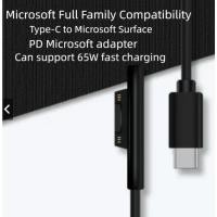 ราคา Type-C Microsoft Surface สายชาร์จ 3A PD USB-C สําหรับ Surface Pro 3/4/5/6/7/7+ Surface GO1/2/3 Surface Book/แล็ปท็อปรุ่น (49261866254)