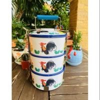 ราคา ซุปเปอร์แวร์ชุดปิ่นโตเมลามีนกลม3ชั้นลายกุ๊กกุ๊กราคา865บาท (7039291819)
