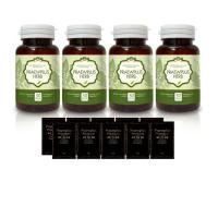 ราคา Praewplus Herb ผลิตภัณฑ์เสริมอาหารสกัดจาก มะระขี้นก มะรุม เห็ดหลินจือ รวมสมุนไพรธรรมชาติ 8 ชนิด 4 กระปุก ได้ แชมพ 10 ซอ (54655286623)