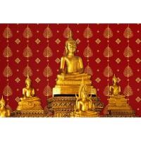 ราคา วอลเปเปอร์ลายไทย วอลเปเปอร์ติดผนังลายใบโพธิ์ เน้นความเป็นไทยกับลวดลายและสีสันที่มีเอกลักษณ์ (6043547252)
