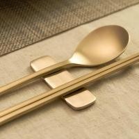 ราคา NOTBAN Bangja Yugi Bronzeware ช้อนและตะเกียบ 1 คนชุดพรีเมี่ยมเกาหลีแบบดั้งเดิม Handmade Tableware ช้อนส้อมทอง (54758804764)