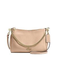 ราคา #ส่งฟรี EMS‼️ ของแท้ % COACH F36666 CARRIE CROSSBODY IN PEBBLE LEATHER (1141960032)