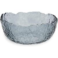 ราคา TOSSOW ชามสลัดแก้วชามเสิร์ฟรูปร่างไม่สม่ําเสมอ, 25 ออนซ์ Pyrex ผสมชามสําหรับห้องครัว Prep, ผลไม้, ขนม, ขนม, และจานขนมหรือชามถั่ว (สีเทา) (53310663973)