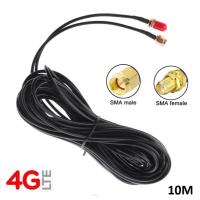 ราคา PR-SMA 4G Extension Antenna Cable SMA Male to SMA Female 10 เมตร (1127660257)