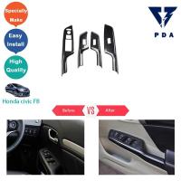 ราคา ฝาครอบแผงสวิตช์กระจก Honda Civic FB (9689553363)