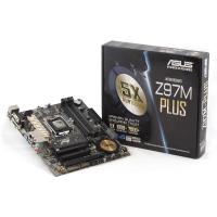 ราคา MAINBOARD (เมนบอร์ด) 1150 ASUS Z97M-PLUS M.2 ตัวท็อป พร้อมส่ง (47910393395)