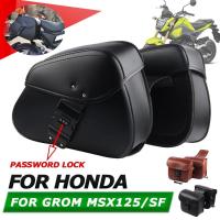 ราคา For Honda Grom MSX125 SF MSX 125 MSX 125SF MSX125SF Motorcycle Accessories SaddleBag Side Luggage B (47151695429)