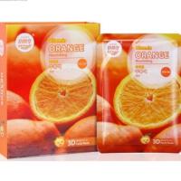 ราคา (ยกกล่อง/10 แผ่น) EAST-SKIN ORANGE NURISHING FACIAL MASK Belov 3D มาร์หน้าส้ม (21038382023)