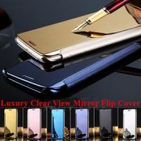 ราคา Flip Mirror StandSamsung Galaxy Note 5 Smart Case Cover View Auto Lock (26115819571)