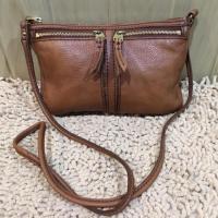 ราคา กระเป๋าสะพายหนังแท้ แบรนด์ Fossil (5924058823)