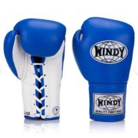 ราคา Windy lace up gloves ฺฺBlue-white (16 oz) genuine leather นวมชกมวย วินดี้ เเบบเชือกสีน้ำเงิน หนังเเท้จากโรงงาน ประเทศไทย (51707439989)