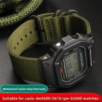 ราคา Nylon Watch Strap For Casio G-Shock DW-5600 GW-B5600 GM-5600 GM110 GA110 GM2100 GA900 AE1200 Sport Waterproof Canvas Watchband (45459491491)