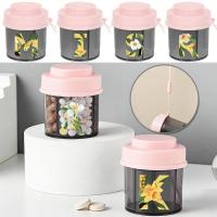 ราคา กล่องใส่ยาขนาดเล็ก Outdoor Lanyard Pill Case Mini Capsule Box Medical Supply Dispenser Organizer floral Series (47262001755)