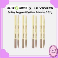 ราคา [LILYBYRED] Smiley Agyosal Eyeliner 2shades 0.32g (คอนซีลเลอร์ 0.1g / แรเงาไลเนอร์ 0.22g)Pink Beige / Skin Beige Under Eye+ Lip Line (46659871175)