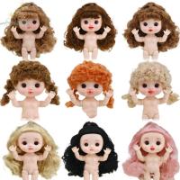 ราคา KOWEN 1/6 BJD Movable Joint ตุ๊กตา, สวย Kawaii Nude 22 Ball Jointed ตุ๊กตา, BJD ของเล่นเคลื่อนย้ายได้ DIY ตุ๊กตาหัวใหญ่ผมสาว (56761547305)
