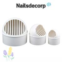 ราคา NAILS การระบายอากาศแบบท่อ, ช่องระบายอากาศครึ่งทรงกลมสีขาว, เพดานผนังหมวกระบายอากาศ PVC (51361078182)