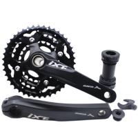 ราคา IXF ชุดขาจานจักรยาน MTB 9/10 สปีด กระโหลกกลวง ขนาดเฟือง 24/32/42 ยาว 170 ม.ม.(สีดำ) (2083880664)