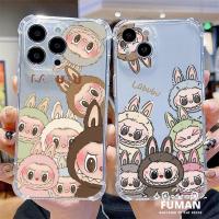 ราคา สําหรับ Samsung Galaxy A91 A81 A8S S7 Edge A2 Core A6S A7 A9 S10 Lite หมายเหตุ 10 Plus 9 8 J7 J5 2020 2018 2016 เคสโทรศัพท์โปร่งใสนุ่ม POP MART Labubu ฝาหลัง (26750928767)