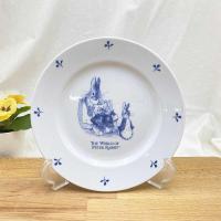 ราคา จานปีเตอร์แรบบิท Peter Rabbit ลายสีน้ำเงิน มือสองจากญี่ปุ่น (21990020226)