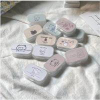 ราคา 778 ตลับคอนแทคเลนส์ สุ่มลาย ตลับใส่คอนแทคเลนส์ กระจกในตัว+ที่คีบและตัวจุ๊บ (22035077141)