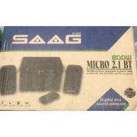 ราคา ลำโพง SAAG micro 2.1 BT 800W สภาพ 99% (7751160282)