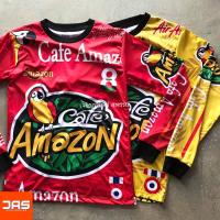ราคา เสื้ออเมซอนแขนยาว ผ้ามัน ไซส์S-L (7464159044)