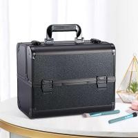 ราคา make up bag กระเป๋า 3ce กล่องเครื่องสำอาง NICELAND กล่องเก็บเครื่องสำอางความจุขนาดใหญ่แบบพกพากล่องเครื่องมือปักลายขนตาสำหรับใช้ในบ้าน (42210911133)
