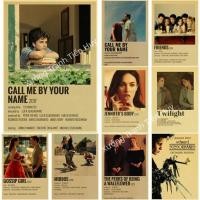 ราคา (X101) Call Me By Your Name / Pulp Fiction Movie Poster Wall Art Coffee Shop Decorative (28787978901)