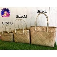 ราคา PDSพร้อมส่งกระเป๋าสานกระจูดทรงเหลี่ยมพับปากรักษ์โลก สีธรรมชาติ ใช้ใส่ของ น่ารัก ชิคๆ (6017976230)