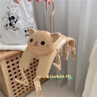 ราคา ที่หนีบผ้า ไม้หนีบผ้า ไม้หนีบเสื้อใน กางเกงใน ถุงเท้า ลาย น้องแมวเหมียว (12731178244)