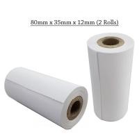 ราคา กระดาษใบเสร็จ | เครื่องพิมพ์ใบเสร็จความร้อนม้วนกระดาษ 80 มม. x 35 มม. x 12 มม. (2 ม้วน) เครื่องบัตรเครดิต POS เครื่องบันทึกเงินสด (54356659515)