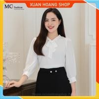 ราคา Mc Fashion Office เสื้อเชิ้ตสีขาวผู้หญิง ta1306 (42758832142)