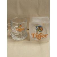 ราคา แก้วเป็ก ของพรีเมี่ยมเบียร์ Tiger ของแท้ งานเก่า สวยมาก (28073345425)