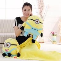 ราคา ชุดเครื่องนอนตุ๊กตามินเนี่ยนผ้าเกล็ดหิมะ 3-in-1 - นุ่มสุดๆ (55311638273)