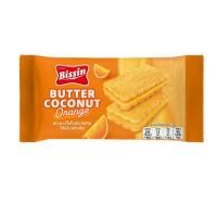 ราคา บิสชิน บัตเตอร์โคโคนัทบิสกิตไส้ครีมส้ม Bissin Orange Coconut Biscuits 45g. (55111628925)