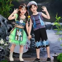 ราคา เด็กวันเด็กเด็ก แม้ว เครื่องแต่งกายประสิทธิภาพแห่งชาติเด็กชายชนกลุ่มน้อยเครื่องแต่งกายแห่งชาติสาว ฮานิ เครื่องแต่งกายเต้นรําแห่งชาติ 6511 (57360297373)