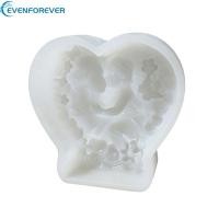 ราคา EV Romance Flower Heart Silicone Mould เหมาะสําหรับสบู่ DIY (48159631988)