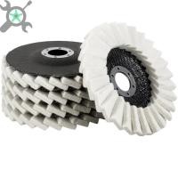 ราคา 5 ชิ้น Wool Flap Disc ชุด Felt Flap ขัดล้อแผ่น Premium ขนสัตว์ขัด Buffing ล้อ Pad SHOPTKC7165 (25781249570)