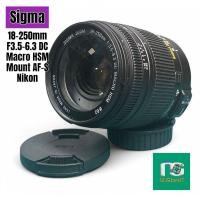 ราคา Sigma 18-250mm.F3.5-5.6 DC Macro HSM #62 #กันสั่น Mount AF-S Nikon (27430497841)