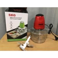 ราคา SKG เครื่องบดสับซอยอเนกประสงค์ เครื่องปั่นพริก ปั่นหมู สีแดง (19129242965)