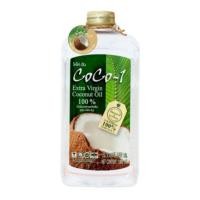 ราคา Coco-1 Extra Virgin Coconut Oil โคโค่วัน น้ำมันมะพร้าวสกัดเย็น 100% น้ำมันมะพร้าว รับประทานได้ ขนาด 1000 ml 15079 (9006169599)