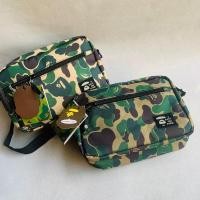 ราคา AAPE BAPE A BATHING APE JAPAN Waist Chest Sling Porch Pouch Crossbody Man Men bag beg bape lelaki (49361452063)