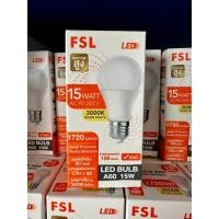 ราคา หลอดไฟ LED BULB 15W A60 E27 ( 6500K และ 3000K ) FSL# (42174040580)