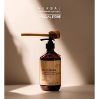 ราคา Herbal Ground แชมพูข้าวก่ำน้ำผึ้ง ลดผมร่วง ลดผมหงอก ลดรังแค กระตุ้นผมงอกใหม่ แก้ปัญหาหนังศีรษะ (3557323063)