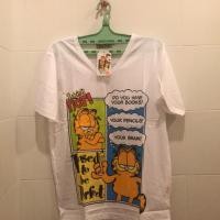ราคา เสื้อยืดลิขสิทธิ์ ลาย Garfield กาฟิว ไซส์ FF ขนาดอก 42-44 นิ้ว (2044670420)