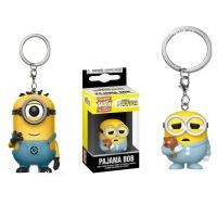 ราคา พวงกุญแจ จี้ฟิกเกอร์ Funko Pop Minions Carl Pajama Bob (50253260554)